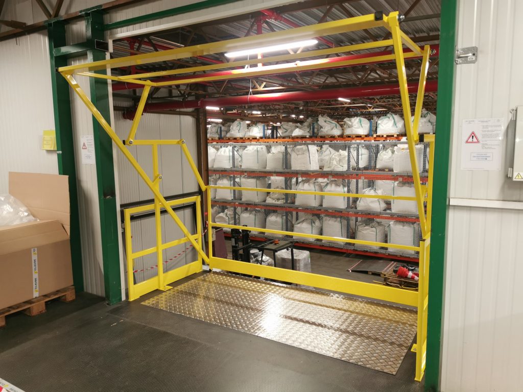 Méthode adaptée pour l’entreposage de vos palettes avec les barrières écluses Mezzalp.