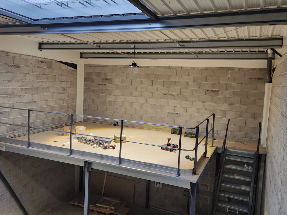 Mezzanines industrielles : créez des mètres carrés supplémentaires